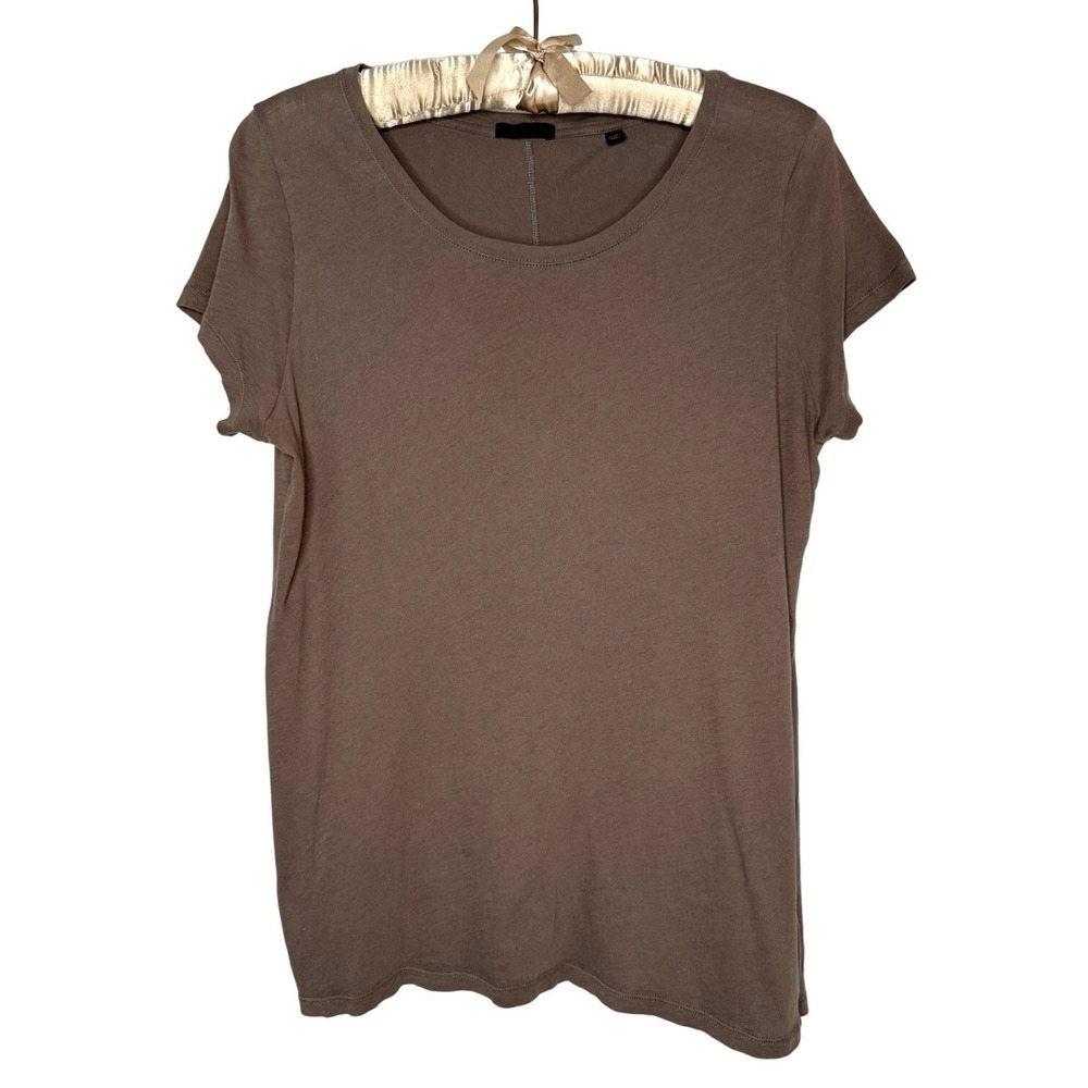 ATM Slub Jersey Schoolboy Scoop Neck Tee Size Medium‎ Elevated Basic Capsule